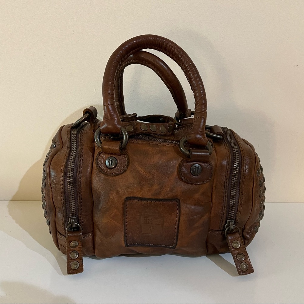 Frye Vintage Leather Sachel - Picture 3 of 6